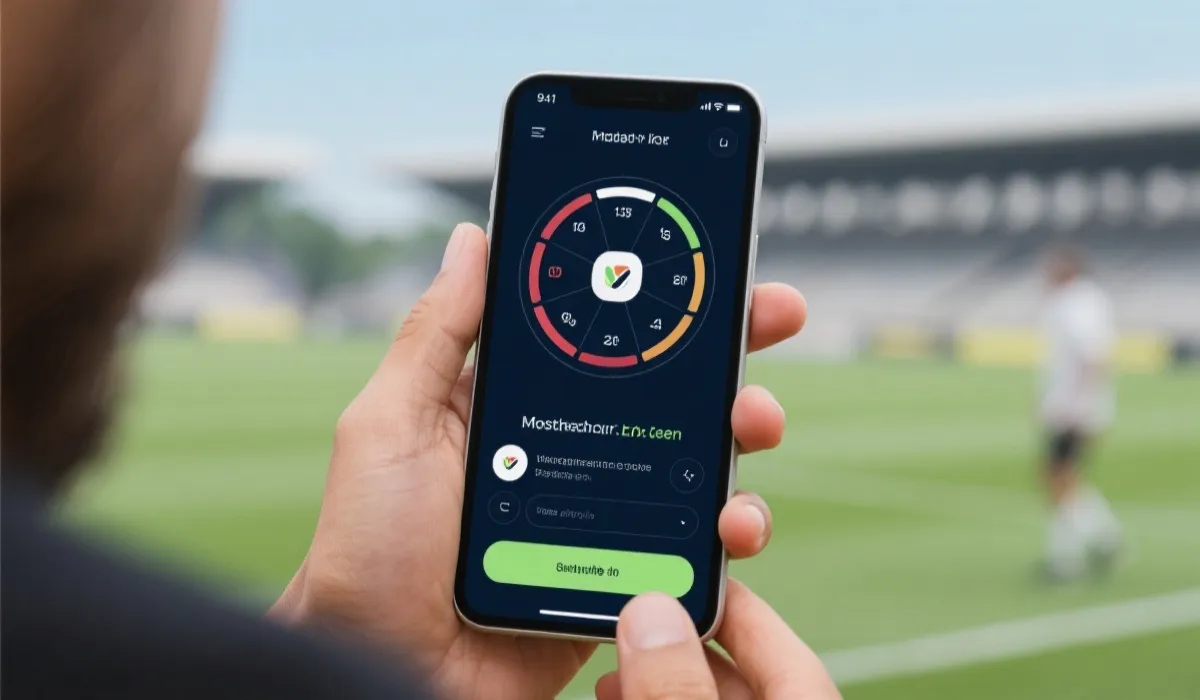 赛事中心与比分界面示意